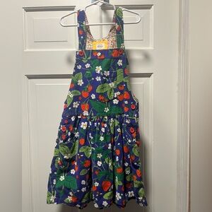 Corduroy strawberry dress with pockets!
